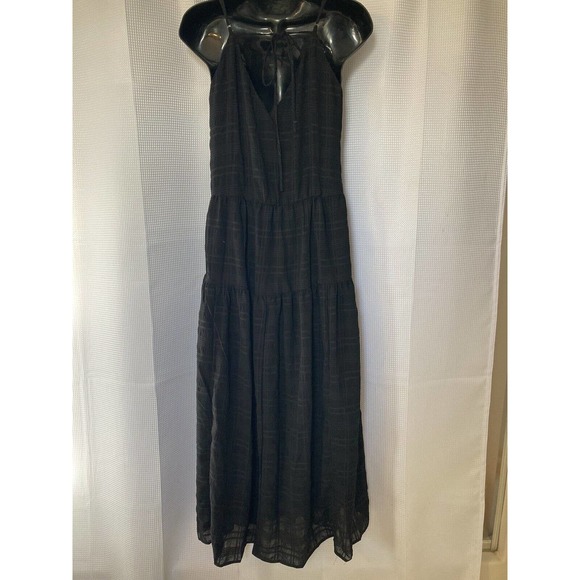 ASTR The Label Lizbeth Maxi Sun Dress in Black Woman’s Sz S Spaghetti straps - Picture 6 of 7